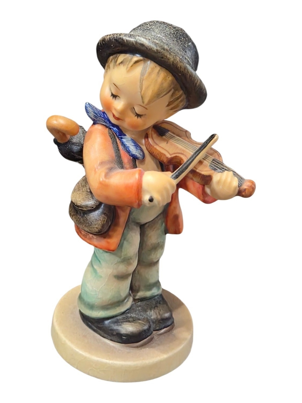 Goebel Hummel Vintage "Little Fiddler" 5in Figurine Made In Germany TMK-5 1975